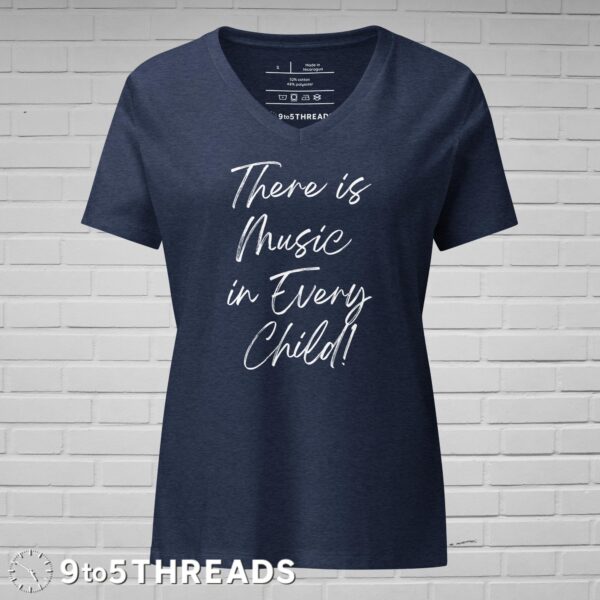 There is Music in Every Child - Women's V-Neck