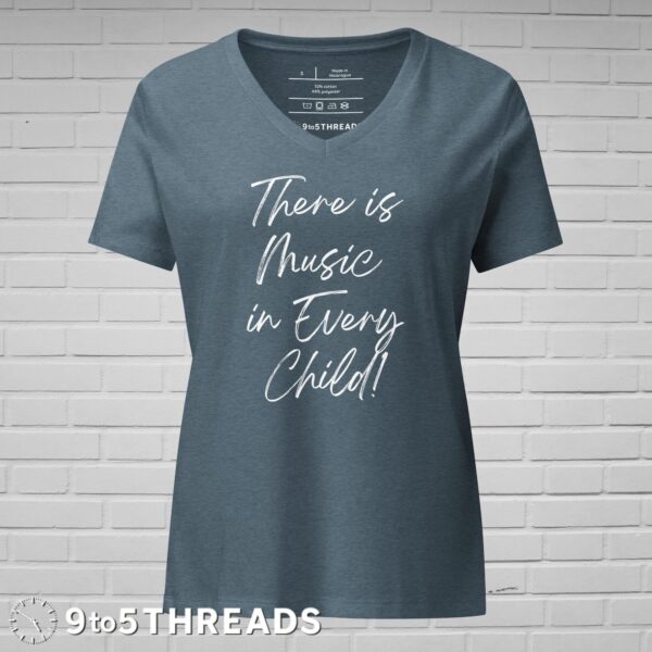 There is Music in Every Child - Women's V-Neck