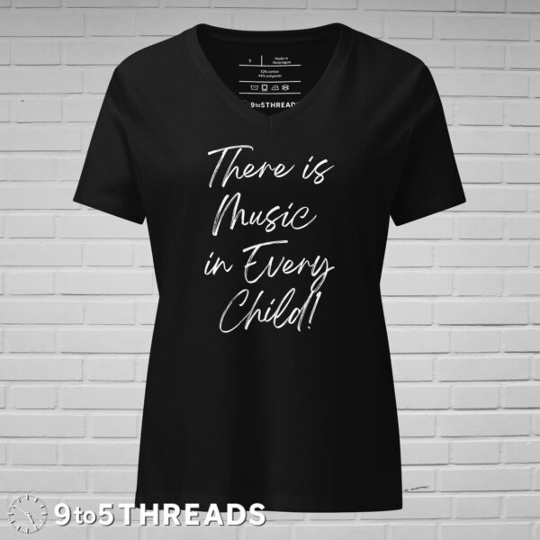 There is Music in Every Child - Women's V-Neck